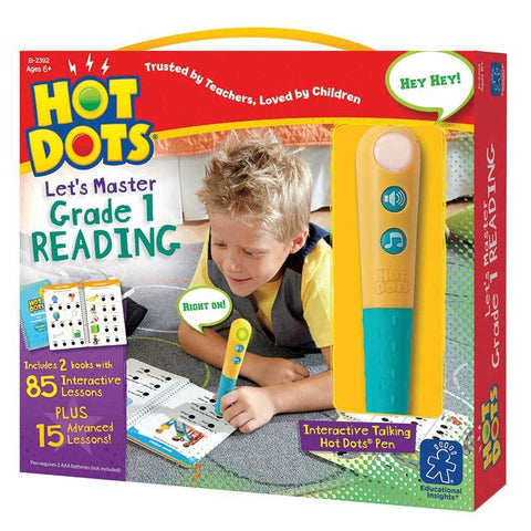 Hot Dots Jr Lets Master Reading Gr 1